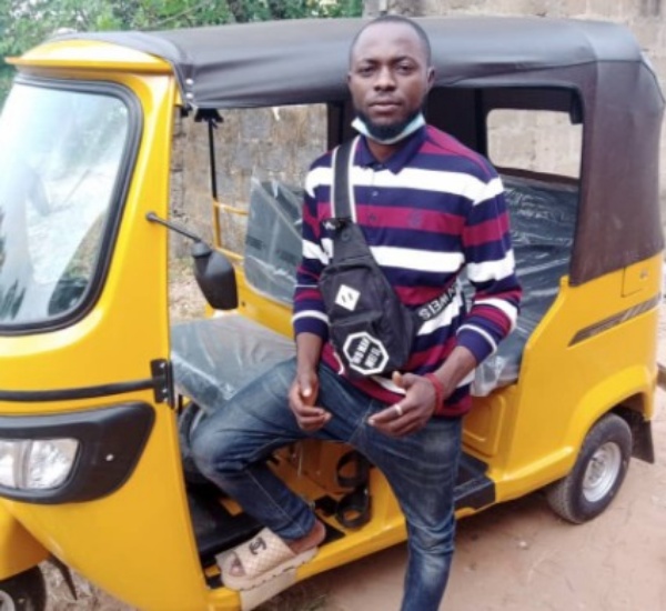 Okada Rider Gets Tricycle Gift From A Man He Carries To Campus For Free And On Credit - autojosh 