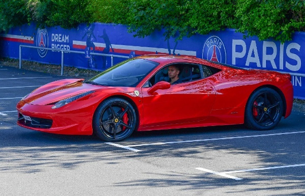 PSG Captain Marquinhos Says He Prefers Taking Taxi Cos His £170,000 Ferrari 458 Italia Is Boring - autojosh 