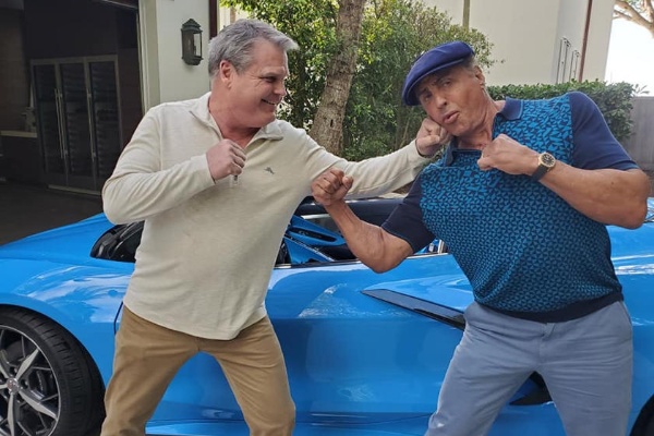 74-year-old Sylvester Stallone Takes Delivery Of His 2021 Chevrolet C8 Corvette - autojosh 