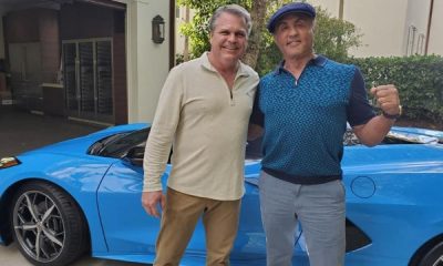 74-year-old Sylvester Stallone Takes Delivery Of His 2021 Chevrolet C8 Corvette - autojosh