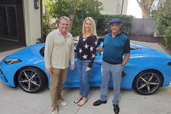 74-year-old Sylvester Stallone Takes Delivery Of His 2021 Chevrolet C8 Corvette - autojosh 