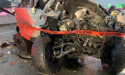 Toyota Gives 4Runner SUV To Heroic Paramedic Whose FJ Cruiser Got Crushed In Texas 133-Car Pile Up - autojosh
