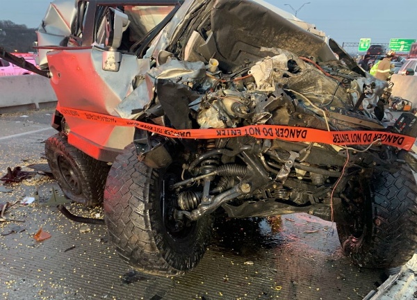 Toyota Gives 4Runner SUV To Heroic Paramedic Whose FJ Cruiser Got Crushed In Texas 133-Car Pile Up - autojosh 
