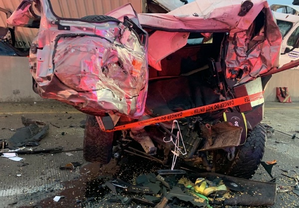 Toyota Gives 4Runner SUV To Heroic Paramedic Whose FJ Cruiser Got Crushed In Texas 133-Car Pile Up - autojosh 