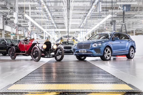 The 200,000th Bentley Car, A Bentayga SUV, Just Rolled Off The Assembly Line - autojosh 