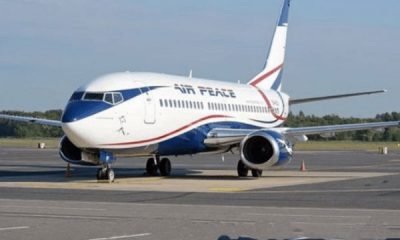 Passengers Excited As Air Peace Boss Onyema Shares Easter Gifts On Lagos–Abuja Flight - autojosh