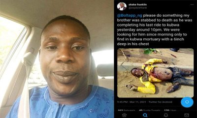 Bolt Driver Stabbed To Death In Abuja - autojosh