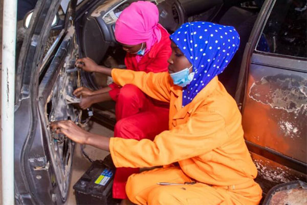 NADDC Commissions First Female Mechanic Workshop In Sokoto - autojosh 