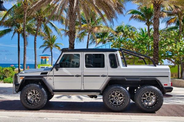 This One-of-a-kind Mercedes G-Wagon 6×6 With Rolls-Royce Interior Could Fetch $1m At Auction - autojosh 
