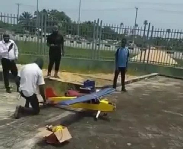 Young Bayelsan Student Wows Nigerians As His RC Aeroplane Takes To The Sky - autojosh