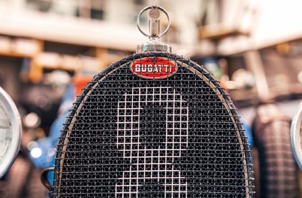 Bugatti's Radiator Macaron Badge Contains 150g Silver And Takes 10 Hours To Create - autojosh 