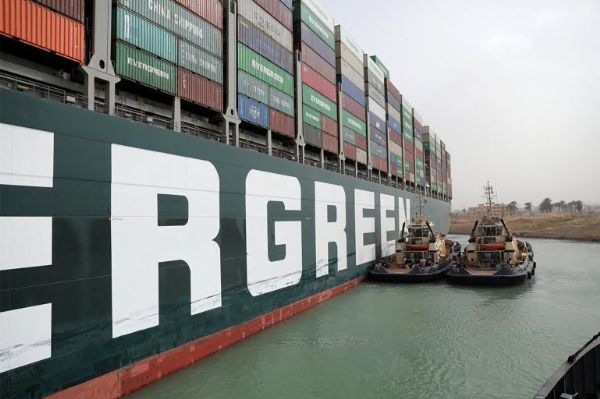 A Giant Cargo Ship Stuck In Egypt's Suez Canal Is Blocking Vital Trade Route Between Asia And Europe - autojosh 