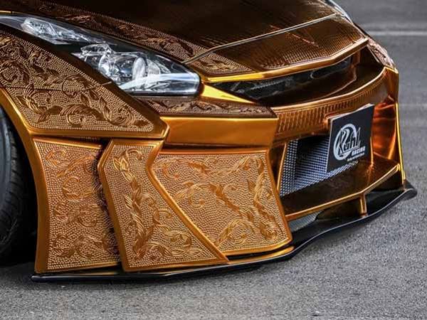 This Gold-plated 900-hp Nissan GT-R 'Godzilla' Could Be Yours For N166 Million - autojosh 