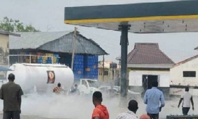 Many Injured In Ilorin Gas Explosion After A Toyota Bursted A Pipe At Bovas Filling Station - autojosh