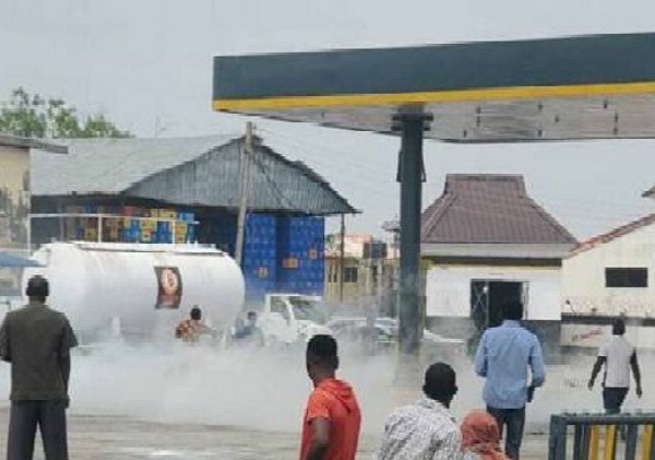 Many Injured In Ilorin Gas Explosion After A Toyota Bursted A Pipe At Bovas Filling Station - autojosh