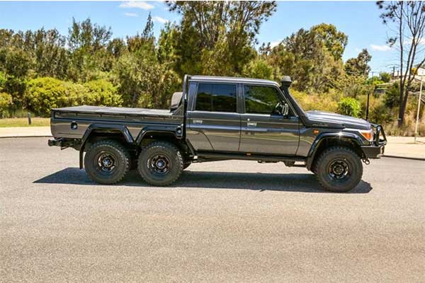 Check Out This Toyota Land Cruiser 6x6 Monster Pick Up Truck 