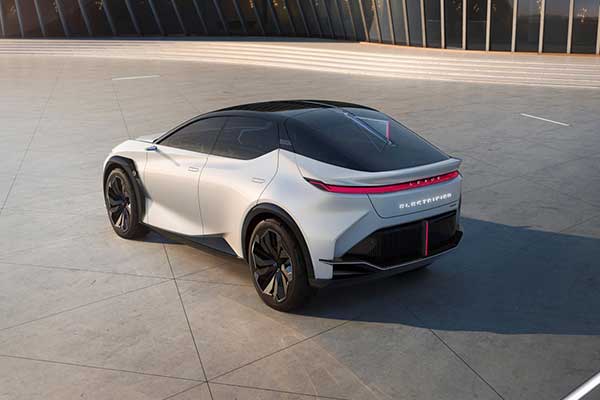 Lexus LF-Z Electric SUV Concept Has Been Unveiled And Its Loaded With Tech