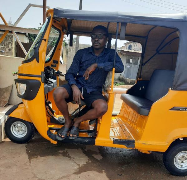 Reactions Trail Man Who Showcases New Keke Napep He Bought For Himself - autojosh 