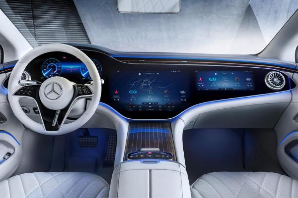 Mercedes Shows Off Impressive 56-Inch Hyperscreen Inside 2022 EQS All-electric Luxury Sedan - autojosh