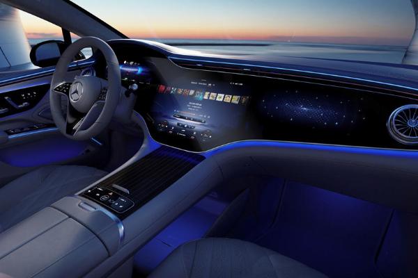 Mercedes Shows Off Impressive 56-Inch Hyperscreen Inside 2022 EQS All-electric Luxury Sedan - autojosh
