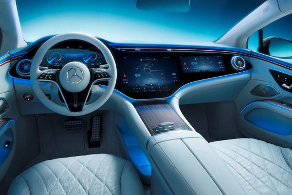 Mercedes Shows Off Impressive 56-Inch Hyperscreen Inside 2022 EQS All-electric Luxury Sedan - autojosh 