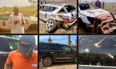 Buhari Supporter Shows His Bullet-riddled Vehicles That Was Damaged Cos He Loves The President - autojosh