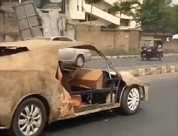 Automobile Enthusiasts Hails Nigerian Man Who Built Sports Car With Condemned Iron - autojosh 