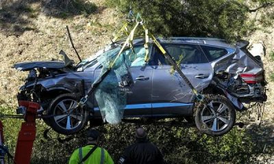 Police Says Tiger Woods Won't Be Punished For Driving 87mph On 45mph Road During Near-fatal Crash - autojosh