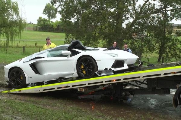 Two Supercars, Lamborghini Aventador And Porsche 911 Turbo, Rented For Wedding, Crash During Storms - autojosh 