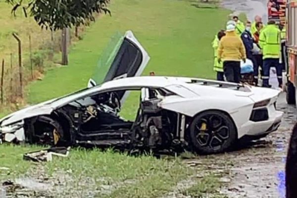 Two Supercars, Lamborghini Aventador And Porsche 911 Turbo, Rented For Wedding, Crash During Storms - autojosh 