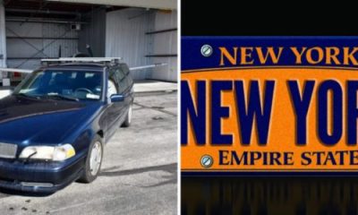 Volvo V70 Fitted With Custom Vanity Plate New York Is for Sale For $20 Million - autojosh