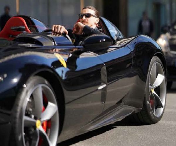 Zlatan Ibrahimovic Met 50 Yr Old Girlfriend During Angry Row After His Ferrari Blocked Off Her Mercedes - autojosh