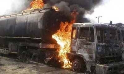 Accident Claims One As 5 Trucks Got Burnt In Kwara - autojosh