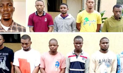 Court Convicts 11 Internet Fraudsters In Port Harcourt, 2 Lexus And Camry Recovered - autojosh