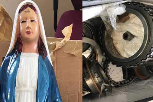 NDLEA Intercepts Drugs Concealed In Holy Mary Statue, Auto Spare Parts - autojosh