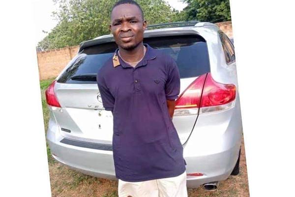 Police Arrests Lagos Car Washer While On His Way To Benin Republic With Customer’s Toyota Venza - autojosh