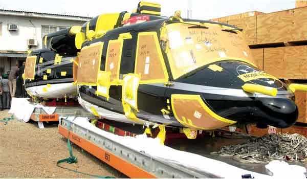 rivers state Armoured Helicopters