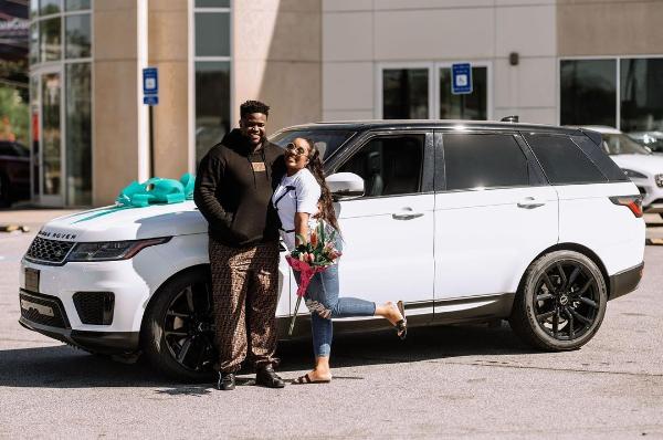 Adewale Adeleke Surprises Wife With A Range Rover Sport To Celebrate Her Birthday - autojosh