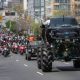 DMX Arrives At Memorial On Custom Monster Truck Surrounded By Hundreds Of Motorbikes - autojosh