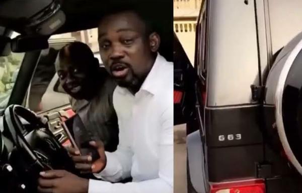 Fuji Star Pasuma Slammed For Cursing His Fans While Showing Off His Latest Ride, Mercedes G-Wagon - autojosh