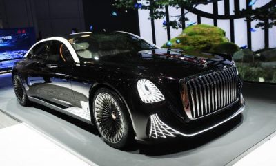 Hongqi Debut 3-Seat L-Concept Limo With Rear Suicide Doors And No Steering Wheel - autojosh