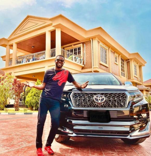 JJC Skillz Acquires Land Cruiser Prado Days After Wife, Funke Akindele Bought Lexus LX 570 SUV - autojosh 