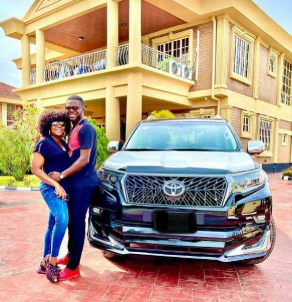 JJC Skillz Acquires Land Cruiser Prado Days After Wife, Funke Akindele Bought Lexus LX 570 SUV - autojosh 