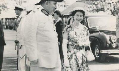 Throughback Footage Of Prince Philip And Queen Elizabeth Taking Royal Tour On The Street Of Lagos, Nigeria - autojosh