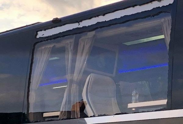 Real Madrid's Team Bus Damaged Ahead Of Champions League Clash Against Liverpool At Anfield - autojosh 