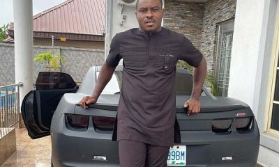 Ex-Super Eagles Goal Keeper Vincent Enyeama Poses With His Chevrolet Camaro SS - autojosh