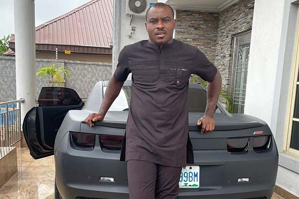 Ex-Super Eagles Goal Keeper Vincent Enyeama Poses With His Chevrolet Camaro SS - autojosh