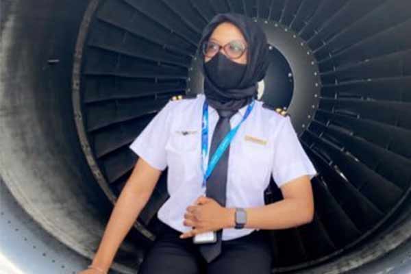 Meet Nigerian Lady Flying Aircraft Since When She Was 17-Year-Old (PHOTOS)
