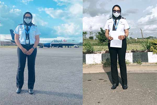 Meet Nigerian Lady Flying Aircraft Since When She Was 17-Year-Old (PHOTOS)