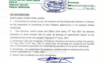 NIS Orders Suspension Of Passport Application Nationwide - autojosh